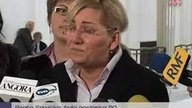 Rozpacz i łzy posłanki PO