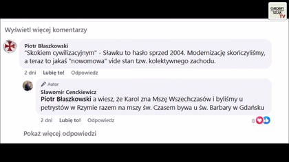 Przegląd tradycjonalistyczny #144 - Kamil Klimczak, Piotr Błaszkowski