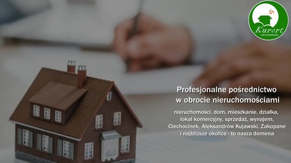 Agencja nieruchomości sprzedaż nieruchomości działki Ciechocinek Kurort