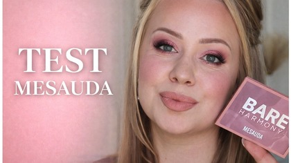 Testuję kosmetyki MESAUDA | Romantyczny MAKIJAŻ krok po kroku