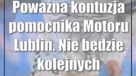 Poważna kontuzja pomocnika Motoru Lublin.  Nie będzie kolejnych wypożyczeń?