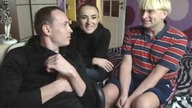 Gracjan Roztocki w Lublinie z Anetą Błaszczak i Rafałem Sikorą.