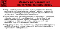 Szkolenie BHP - zasady poruszania się na terenie zakładu pracy