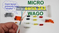 Łączenie przewodów telekomunikacyjnych.  Złączka MICRO seria 243 [WAGO]