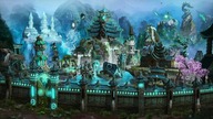 (MOD) Sanctuary town screen (animated) - Might & Magic Heroes VII