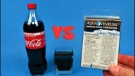 KROPLE DO UZDATNIANIA WODY vs COLA I Eksperyment