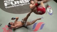 Efektowny faul w MMA