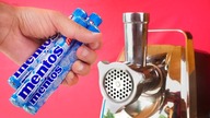 MEAT GRINDER vs MENTOS! 8 Kitchen Experiments