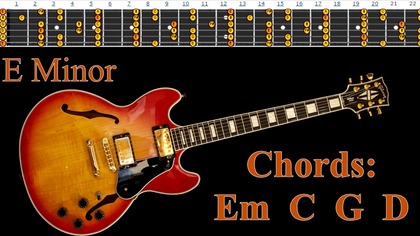 Soft Rock Ballad Style Backing Track Guitar Jam - E Minor | 110 bpm [NCTracks Release]