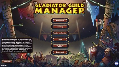 Tworzę gildie GLADIATORÓW - Gladiator Guild Manager Gameplay PL(1)