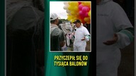Przyczepił się do 1000 balonów i zaginął 