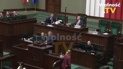 BURZA W SEJMIE O KOLEJNE SOCJALE I PRZYWILEJE DLA UK####CÓW! JACHIRA OSZALAŁA !!!!!!!!!!!!!!!!!! mp4 686x432