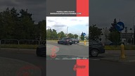 Kierowca wjeżdża na rondo a chwilę później zaczyna się scenariusz, którego nikt by nie przewidział