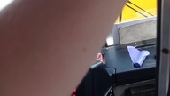 Przejazd Ikarusem 280. 70E #3831 na linii A do Zajezdni Tramwajowej