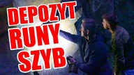 MIEROSZÓW-CHEŁMSKO ŚL.  -MAPA DEPOZYTU WYKUTA W SKALE,SZYB,RUNY