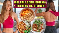 LUŹNY VLOG - CO JEM W CIĄGU DNIA I JAK WYGLĄDA MÓJ TRENING POŚLADKÓW NA SIŁOWNI 