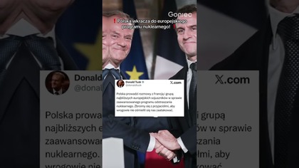 POLSKA WKRACZA DO EUROPEJSKIEGO PROGRAMU NUKLEARNEGO!