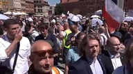  Grzegorz Braun MOCNO na proteście STOP-NOP przeciwko PRZYMUSOWYM SZCZEPIENIOM