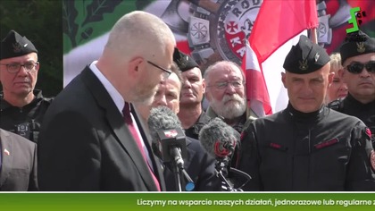 Grzegorz BRAUN: Konferencja Prasowa pod Sejmem z Kamratami po zmianie wyroku Wojciecha Olszańskiego