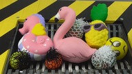 Crushing Shredding  Squishy Slime Family Tos Destruction