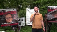 23. 06. 2025 Protest UWOLNIĆ WIĘŹNIÓW POLITYCZNYCH W.  Olszańskiego i M.  Osadowskiego cz.  1/2