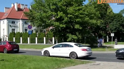 Niebezpieczna szyna w Łodzi
