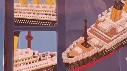 Mini klocki TITANIC z TEMU #lego