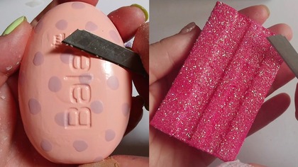 Soap Carving ASMR Relaxing Sounds no talking Satisfying ASMR Video