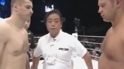 Fiodor Jemieljanienko vs Mirko Filipović (PRIDE) Legend vs Legend