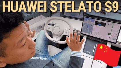 TESTUJĘ JAZDĘ AUTONOMICZNĄ W CHINACH!  Luksusowe auto od Huawei jeździ samo...