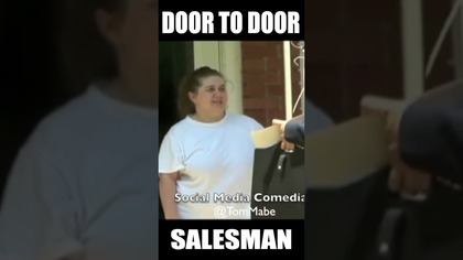 Door to Door salesman