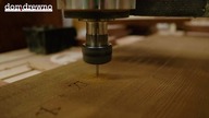 563. Drewniany zegar cz.3 - montaż / Wooden clock p.3 - assembly