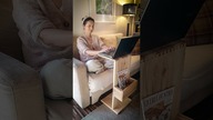 Fajna przystawka do kanapy lub stolik pod laptopa 