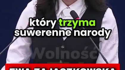 EWA ZAJĄCZKOWSKA URZĄDZA PIEKŁO EUROKRATOM W BRUKSELI!