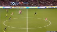 Premier League sezon 2009/2010 Arsenal Londyn 0-3 Man Utd Ji Sung Park
