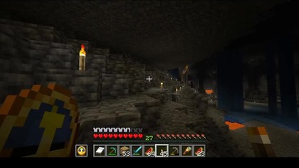 Falling gravel #game #minecraft #gaming #ASMR #Cave #Short #Shorts