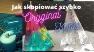 Jak zrobić formę silikonową w kształcie kryształu?? Takiej formy nie kupisz nigdzie 