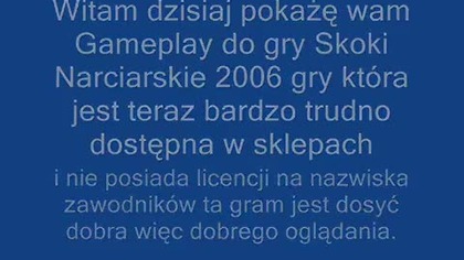 Skoki Narciarskie 2006 - Gameplay
