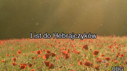 19. UBG - List do Hebrajczyków
