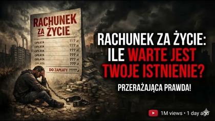 Rachunek za życie: dlaczego spośród wszystkich istot na Ziemi tylko człowiek płaci za życie?