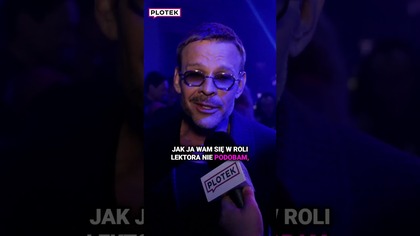 Krytykują Wolińskiego w roli lektora.  Dosadnie im odpowiedział #shorts #showbiz