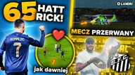 8 do 0...  Cristiano Ronaldo DWA razy z WOLNEGO! Śmigłowiec na murawie Neymar WRÓCI do Santosu