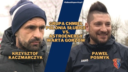 Komentarze przed meczem Polonii Słubice z Wartą Gorzów