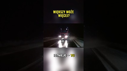 Noc i ślisko, a tir na czołówkę  #tir #noc #dashcam #droga #bezpieczeństwo