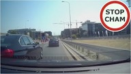 Kierowca BMW spycha na barierki, uszkodzona felga i ucieczka #271 Wasze Filmy