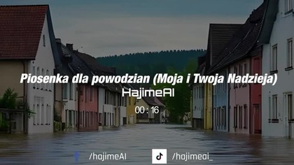 Moja i Twoja nadzeja cover by Hajime#AI #shorts #powódź