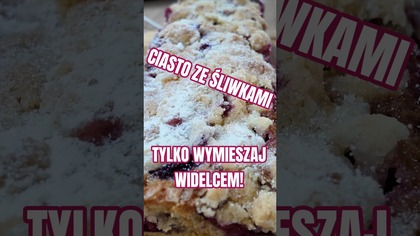 Prostszego sposobu na domowe ciasto to chyba nie ma 

Szklanka - 250 ml
Forma 20x30

Składniki do ciasta temperatura pokojowa!
Mąka pszenna 3 szklanki 
Śmietana 12% - szklanka
4 jajka
proszek do pieczenia - 2 łyżeczki 
cukier - 1 szklanka
1szklanka oleju, lub rozpuszczonego masła 

Kruszonka
1:1:1 (odmierzaj łyżkami)
mąka
cukier
masło (zimne)
Jak uwielbiasz kruszonkę to nawet po 8 łyżek. Jeżeli mniej to 4.
SMACZNEGO!

#ciasto #domowewypieki #domowegotowanie #przepisykulinarne #przepisy