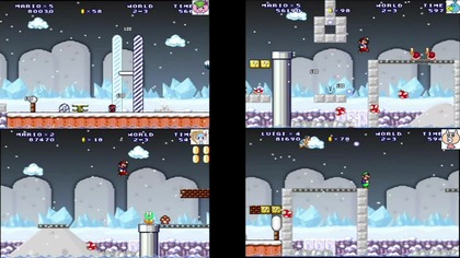 Mario Forever Community New Year 2022 V1.02 World 1 2 4 Teams