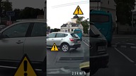 Wymuszenie pierwszeństwa na rondzie, niewiele brakowało #shorts #rikordwidjo
