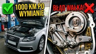 C. W.  31 - Nowy rozrząd i luz na wariatorze w 2. 0 TFSI, błędy po remoncie Audi A4 B8, projekt HDI.